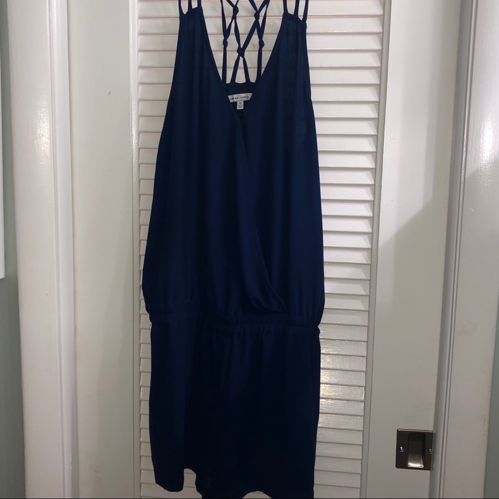 NAKED ZEBRA romper